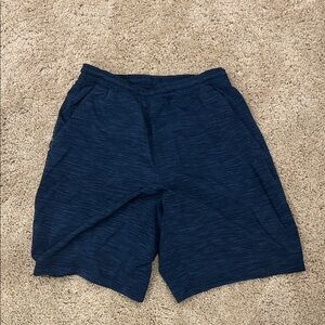 Lululemon Athletica Blue Athletic Shorts with Elastic Waistband